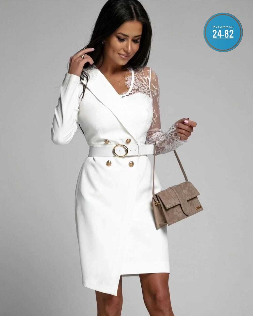 платье пиджак женское,платье пиджак,женское платье пиджак с гипюром, платье,стильное платье