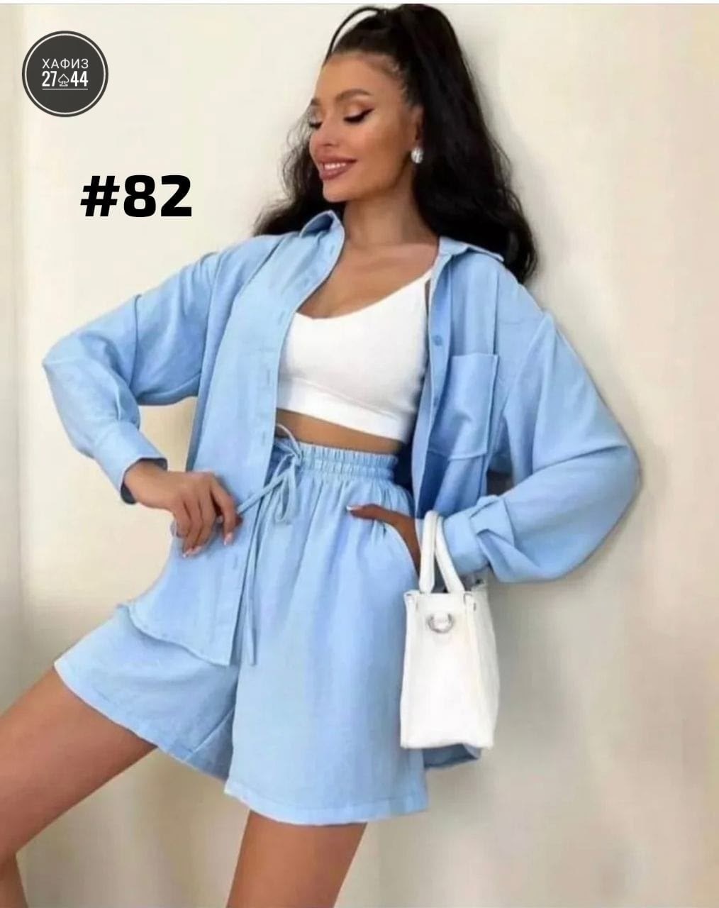 костюм женский летний с шортами и рубашкой,костюм с шортами и рубашкой летний,летние костюмы женские,костюм двойка летний женский с шортами и рубашкой,женский костюм с шортами и рубашкой