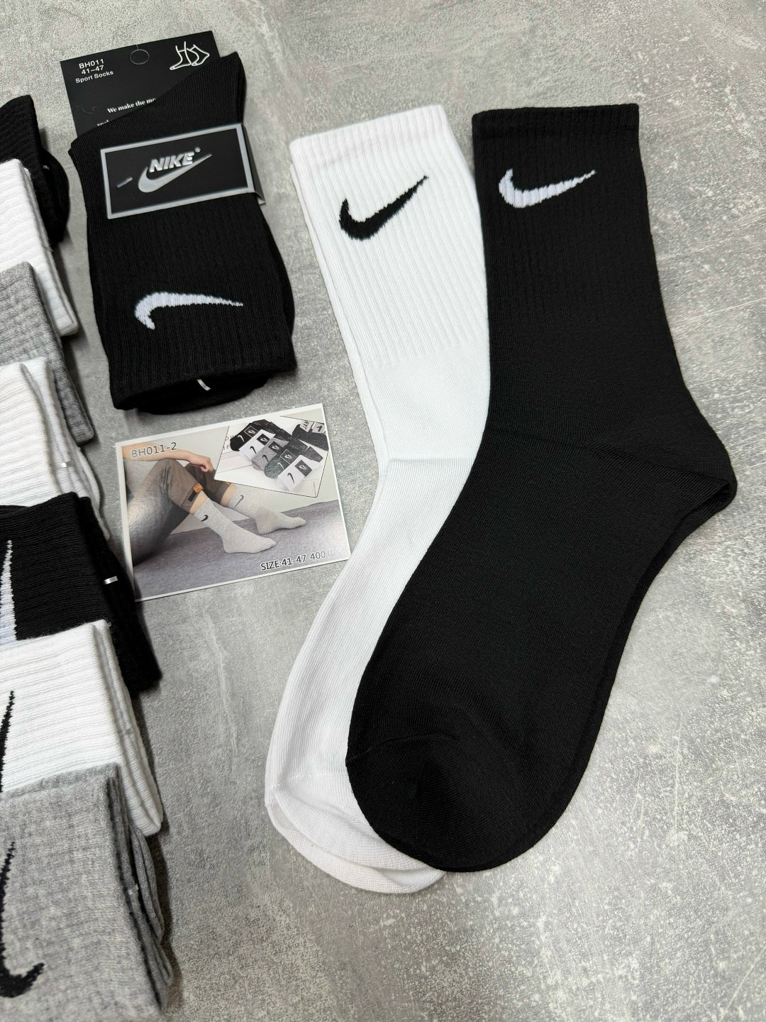 комплект носков nike,носки средние хлопковые набор 5 пар nike,мужские носки nike,носки мужские 10 пар nike,носки nike высокие