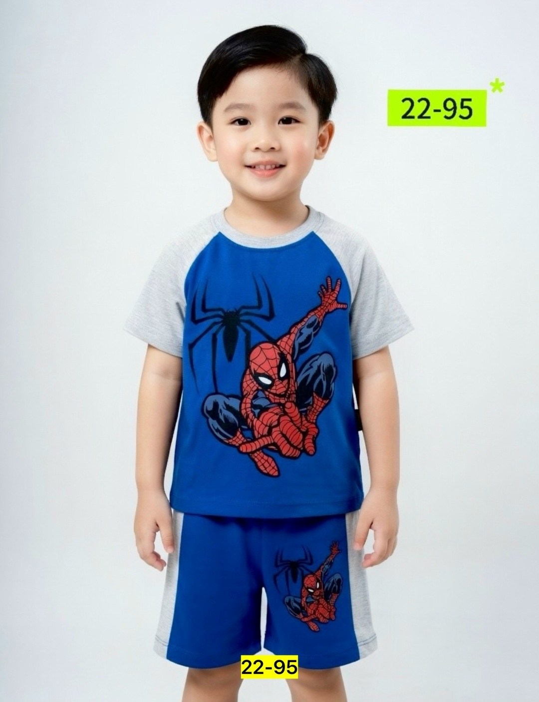 пижама для мальчика,пижама комплект,комплект для мальчиков мимимама человек паук серый,одежда для мальчиков,комплект одежды для мальчика