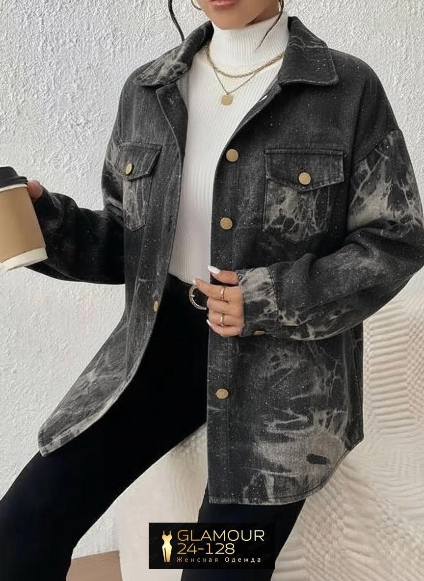 повседневная рубашка,рубашка женская,джинсовая куртка,джинсовая рубашка,рубашка с принтом