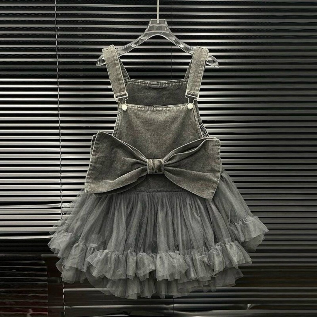 платье для девочки,джинсовый сарафан для девочек,платья для маленьких девочек,платье пачка,джинсовая платье