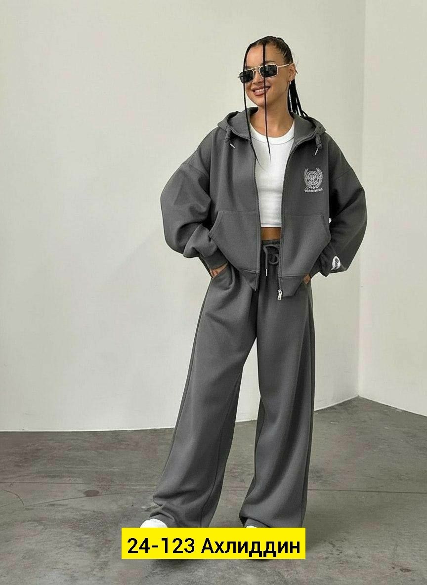 костюм женский спортивный,костюм на флисе,теплый костюм с начесом на молнии niginart 263310232,костюм женский на флисе,женский костюм