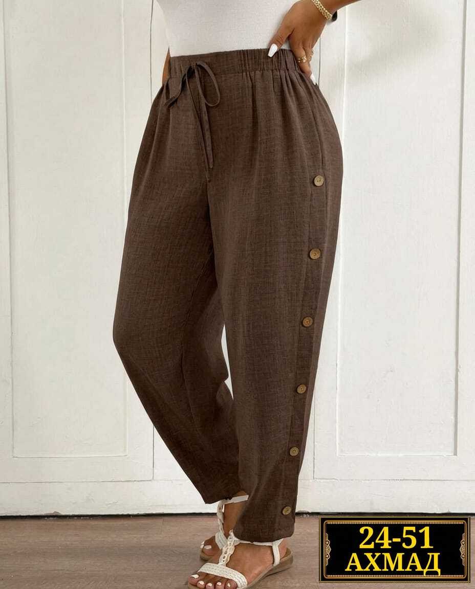женские брюки,комплект брючный,широкие брюки,брюки на пуговицах,повседневные брюки