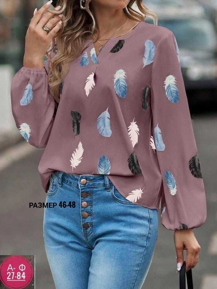 блузка женская,модная женская блузка,модная блузка,кофточки женские,перо блузка