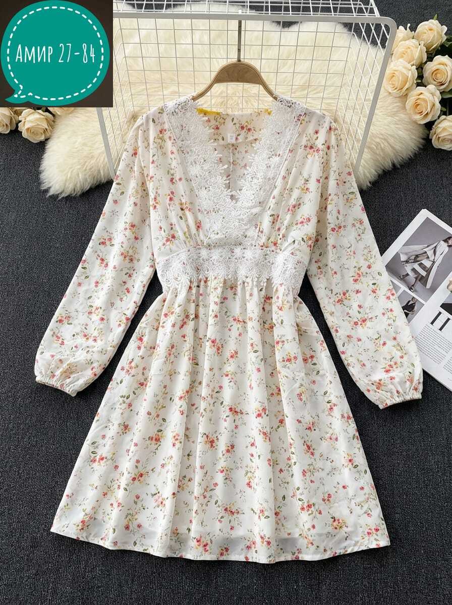 женское летнее платье с длинными рукавами,кружевное платье,платье стиль,платья,платье из гипюра