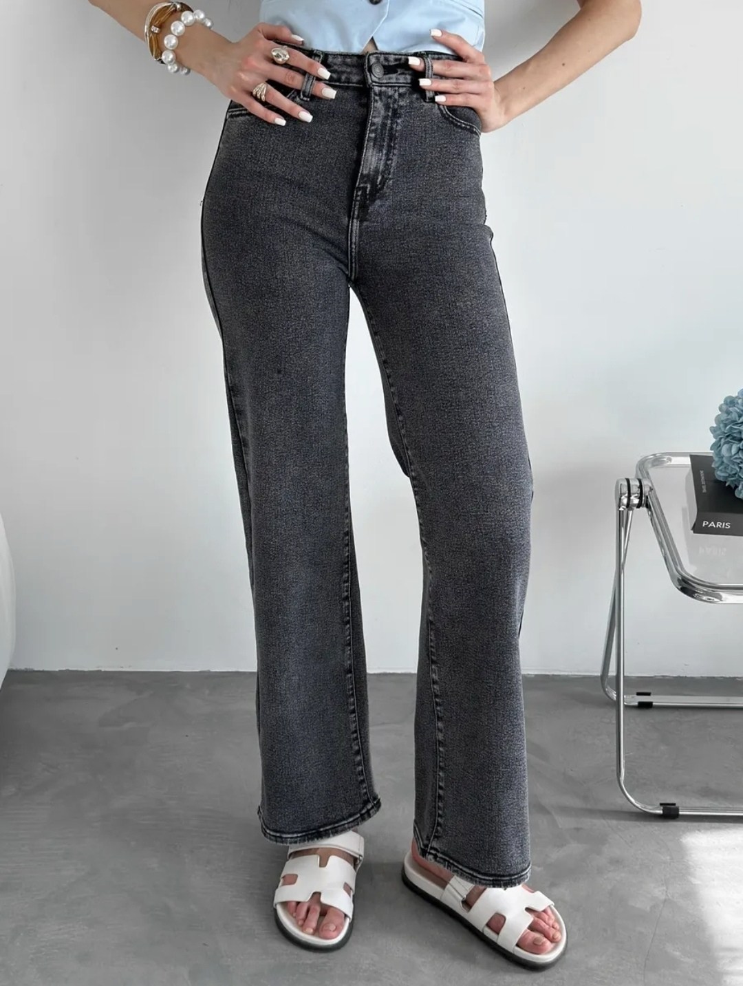 женские джинсы,джинсы женский серый графит широкие,широкие джинсы,джинсы,серые джинсы широкие