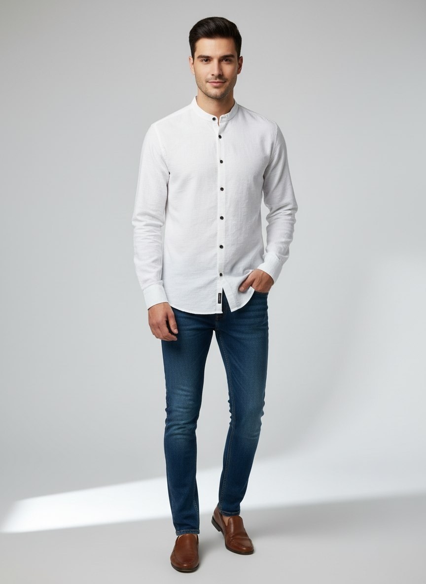 мужская рубашка,рубашка,рубашка с длинными рукавами,белая рубашка,мужские джинсы