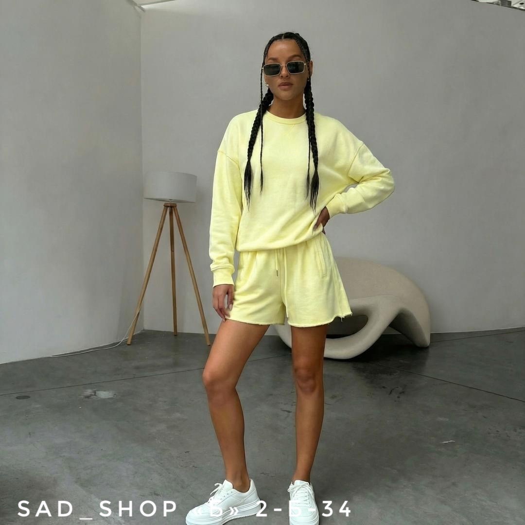 желтый костюм,женские костюмы,костюм спортивный,костюм свитшот