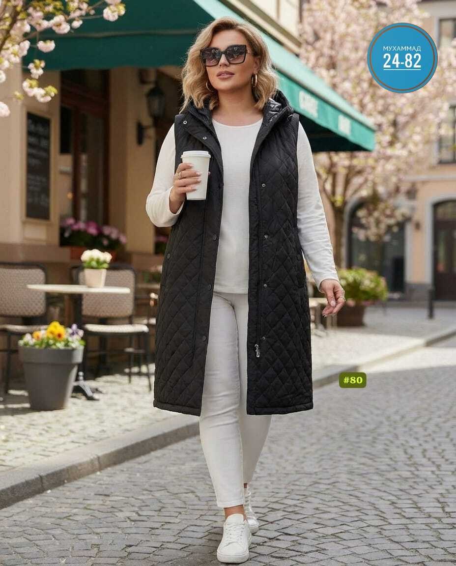 жилет удлиненный,жилетка женская,женские жилеты,жилет на синтепоне,жилет