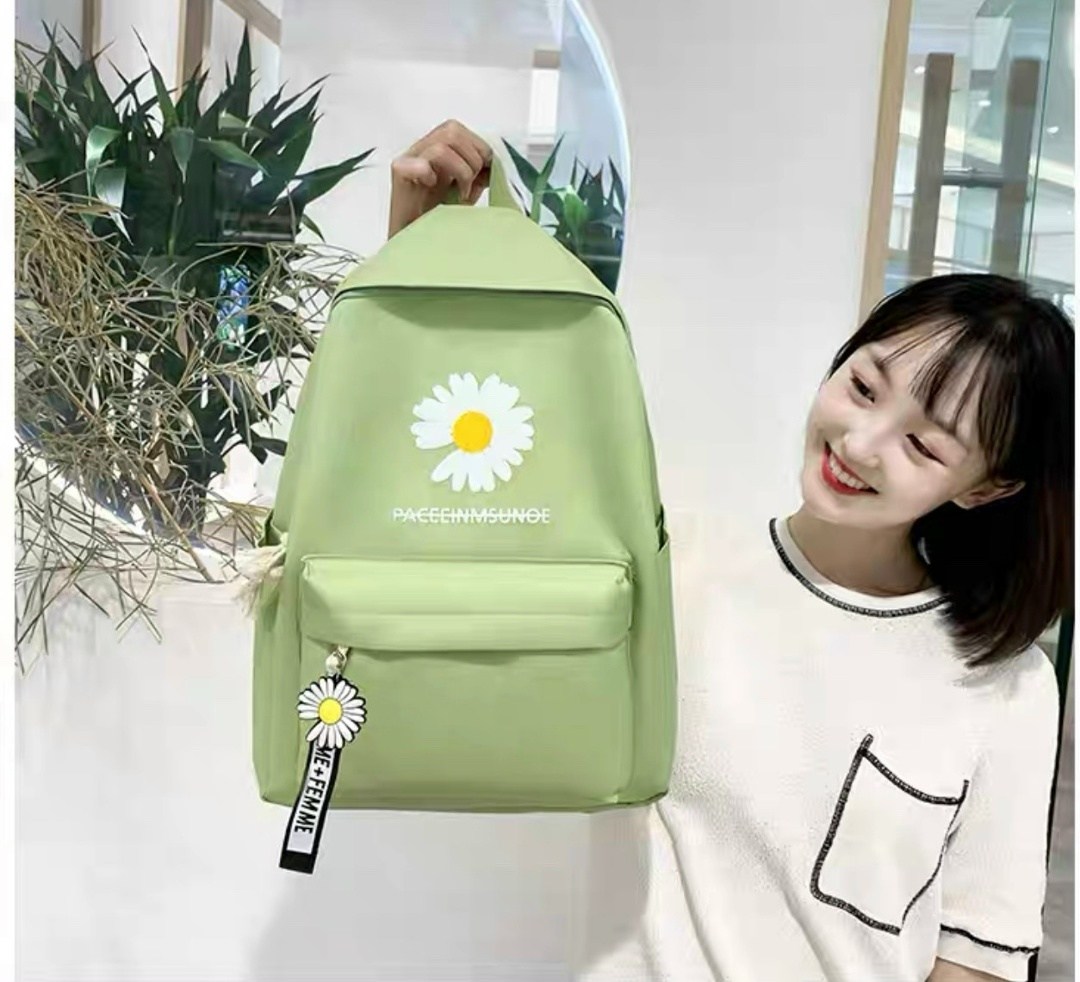рюкзак с ромашками для школы,рюкзак школьный для подростков набор 4 в 1,рюкзаки школьный для девочки подростков портфель,набор рюкзак с ромашкой,рюкзак повседневный школьный