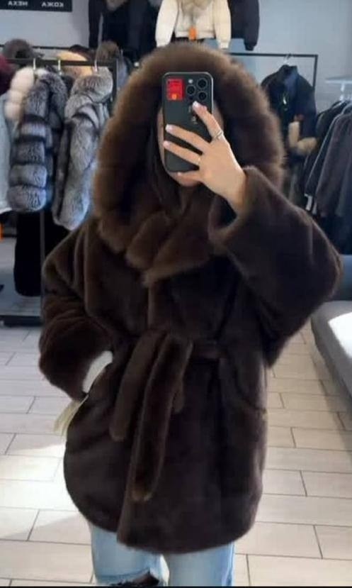 шуба норковая с капюшоном,норковая шуба,шуба норковая nafa с капюшоном из соболя,шуба норковая с капюшоном из куницы,шуба