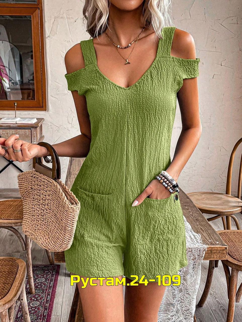 женский летний комбинезон,женские комбинезоны,элегантные комбинезоны,комбинезон повседневный,женский однотонный повседневный комбинезон