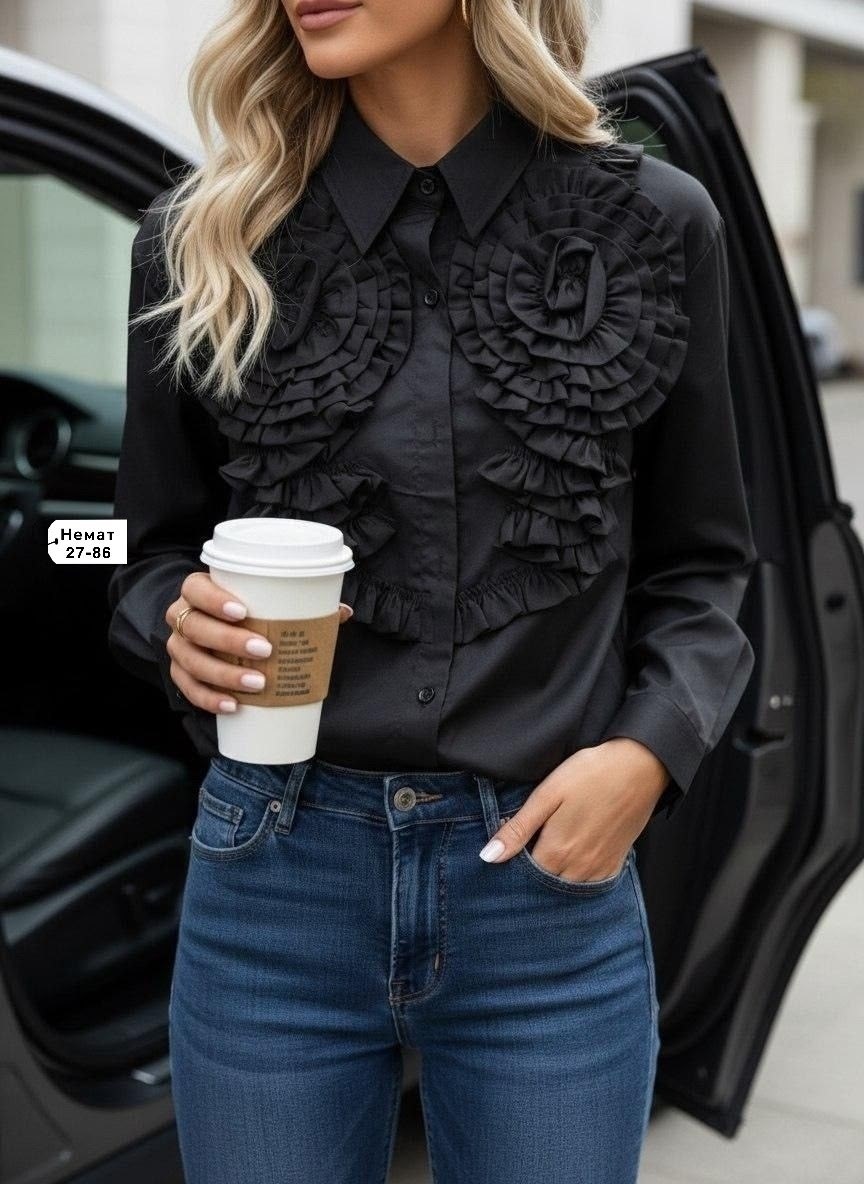 блузка с рюшами,блузка с оборками,женская рубашка с рюшами,блузка для женщин,рубашка с рюшами