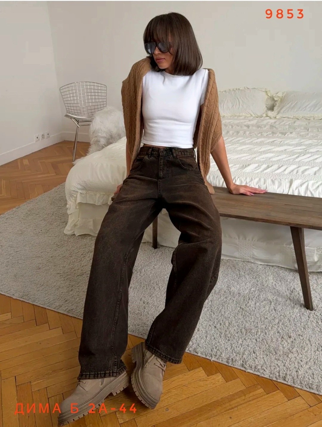 стильные джинсы,джинсы брюки,женские джинсы,джинсы широкие,джинсы широкие трубы прямые палаццо feimailis 89092230