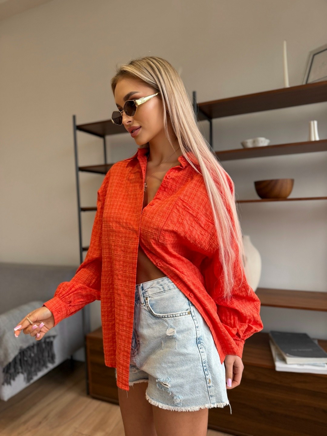 рубашка женская,рубашка женская оверсайз,рубашка модная,рубашка оверсайз стильная,одежда женская