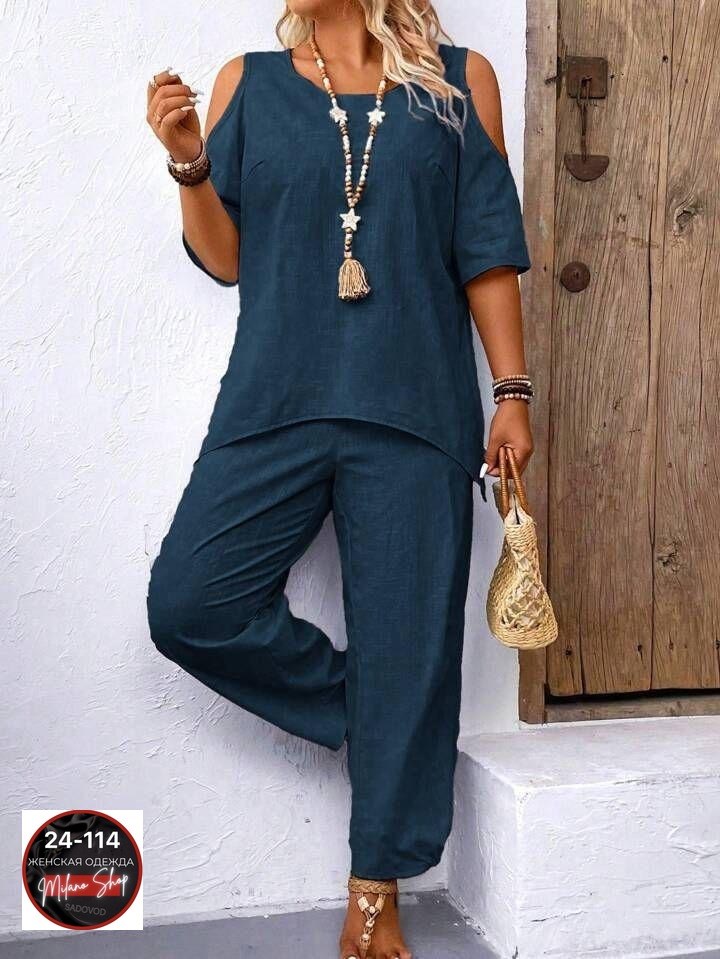летние брючные костюмы для полных женщин,костюм женский летний брючный больших размеров,костюм женский,стильные костюмы,брючные костюмы женские