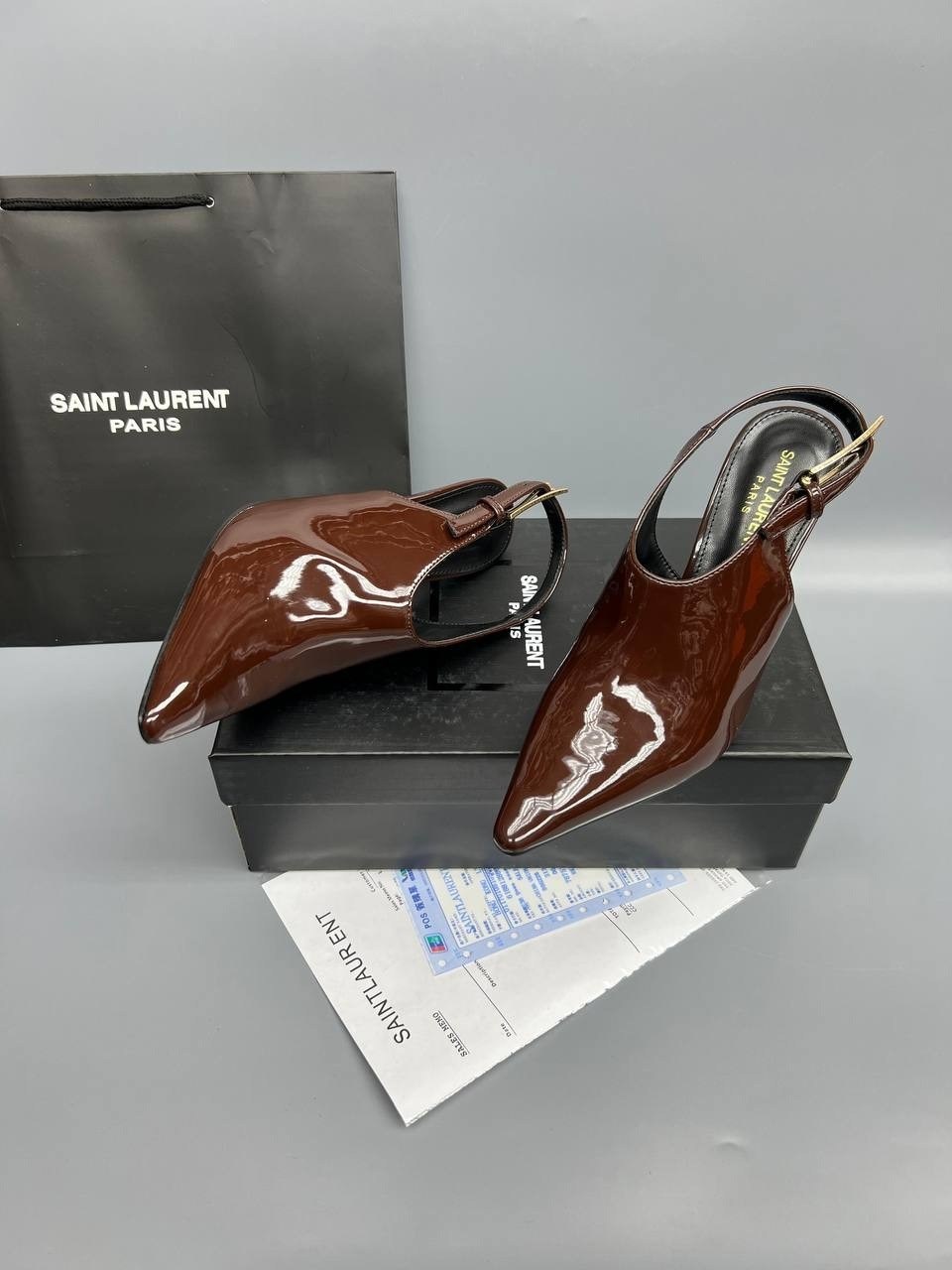 ,туфли yves saint laurent,туфли saint laurent,туфли фенди, женская