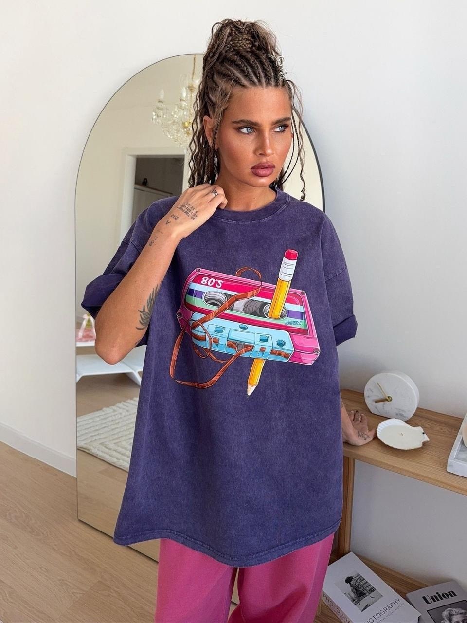 футболки оверсайз женские,оверсайз футболка,футболки модные,стильная футболка с принтом