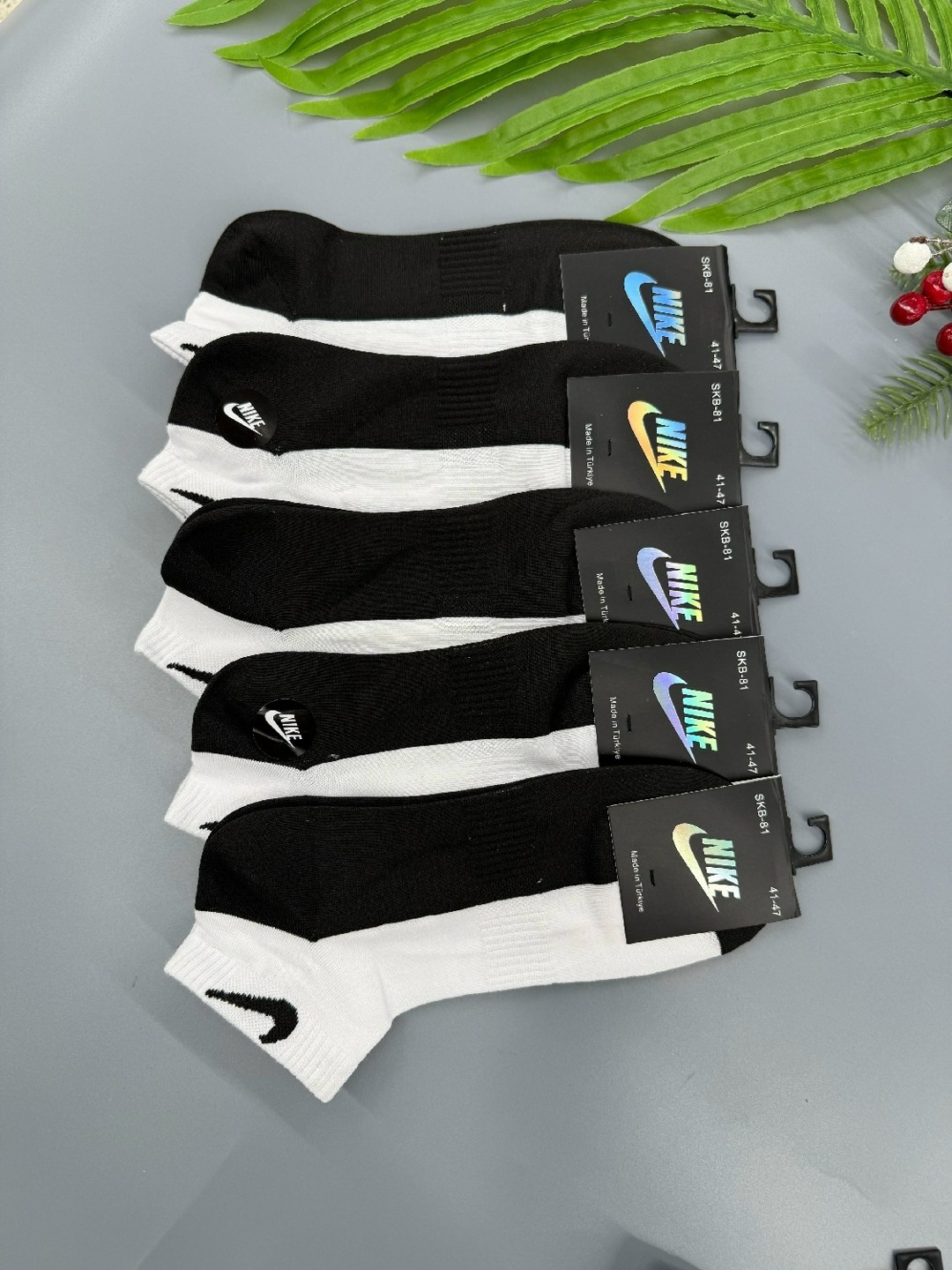 мужские носки,носки белые мужские,носки средние хлопковые набор 5 пар nike,комплект носки мужские,носки nike набор 30 пар короткие мужские