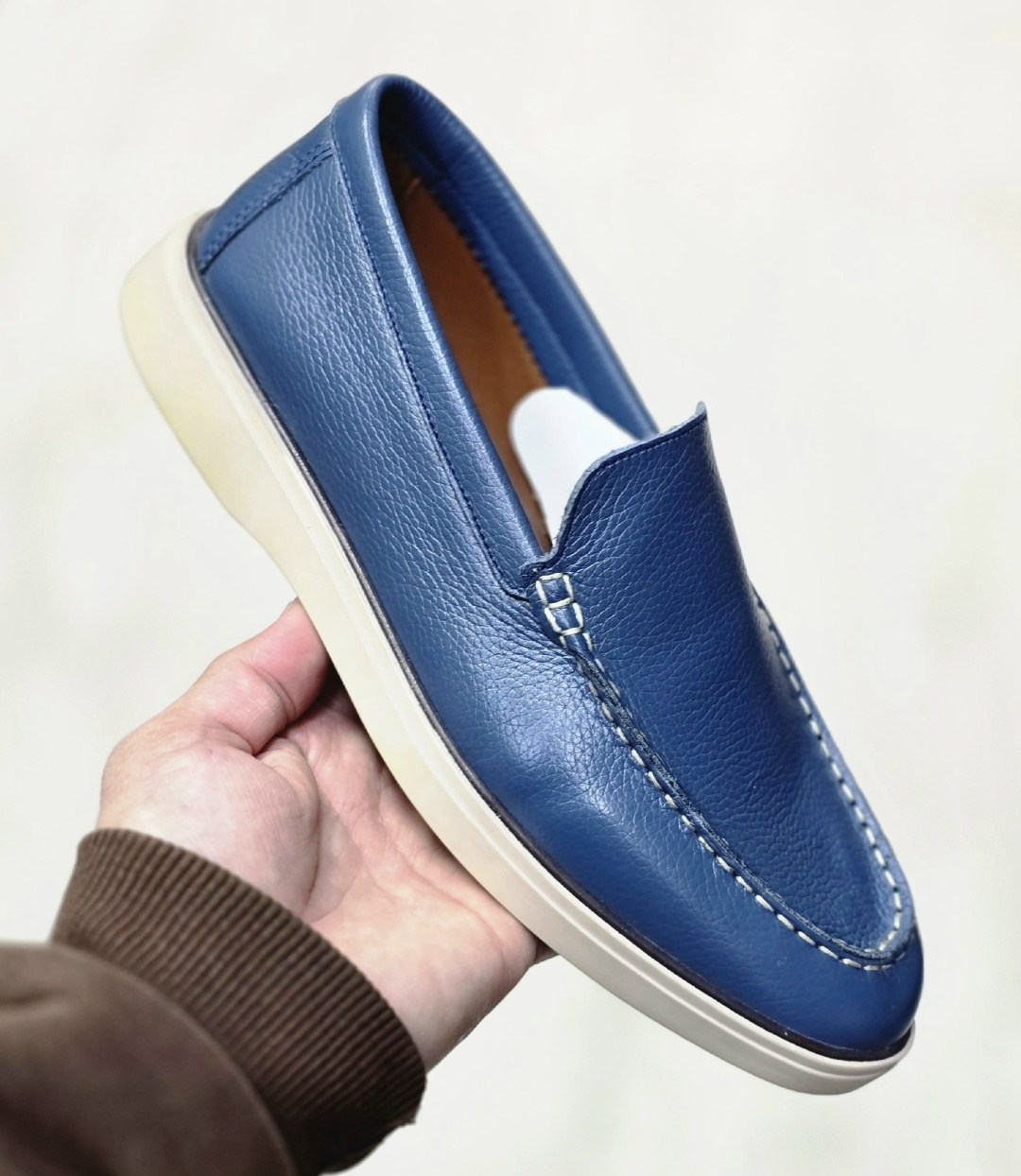 лоферы loro piana,,loro piana лоферы мужские,лоферы loro piana summer walk синие,мужские лоферы