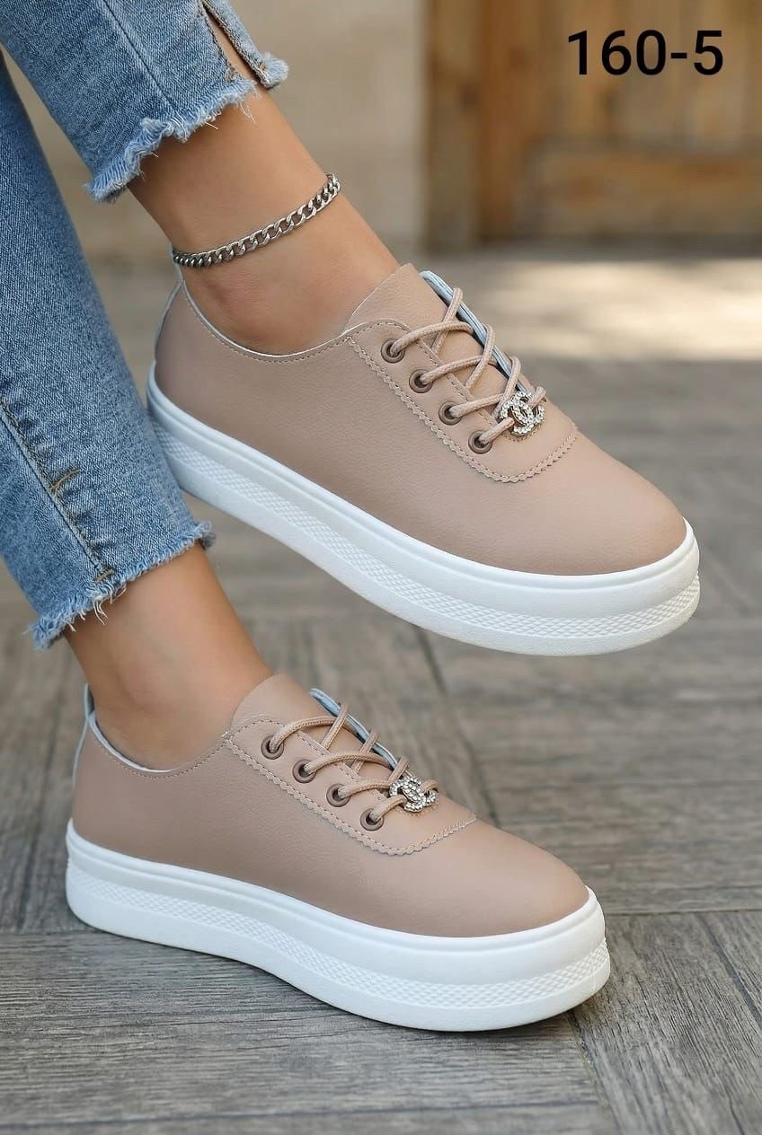 ,кроссовки для женщин,кроссовки женскиe,белая  на платформе,женская