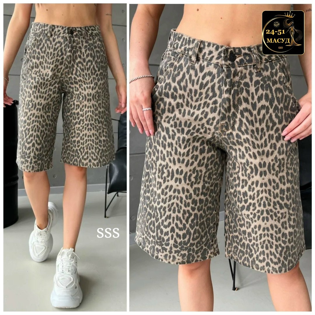 шорты бермуды джинсовые леопардовые широкие y2k,джинсовые шорты леопардовые wooх,женские джинсовые шорты с леопардовым принтом,джинсовые шорты бермуды удлиненные леопардовые,шорты бермуды джинсовые ле