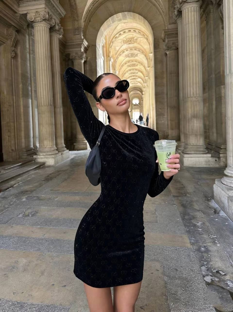 платье,платье черное,платье женское,платья длинное,бархатное платье