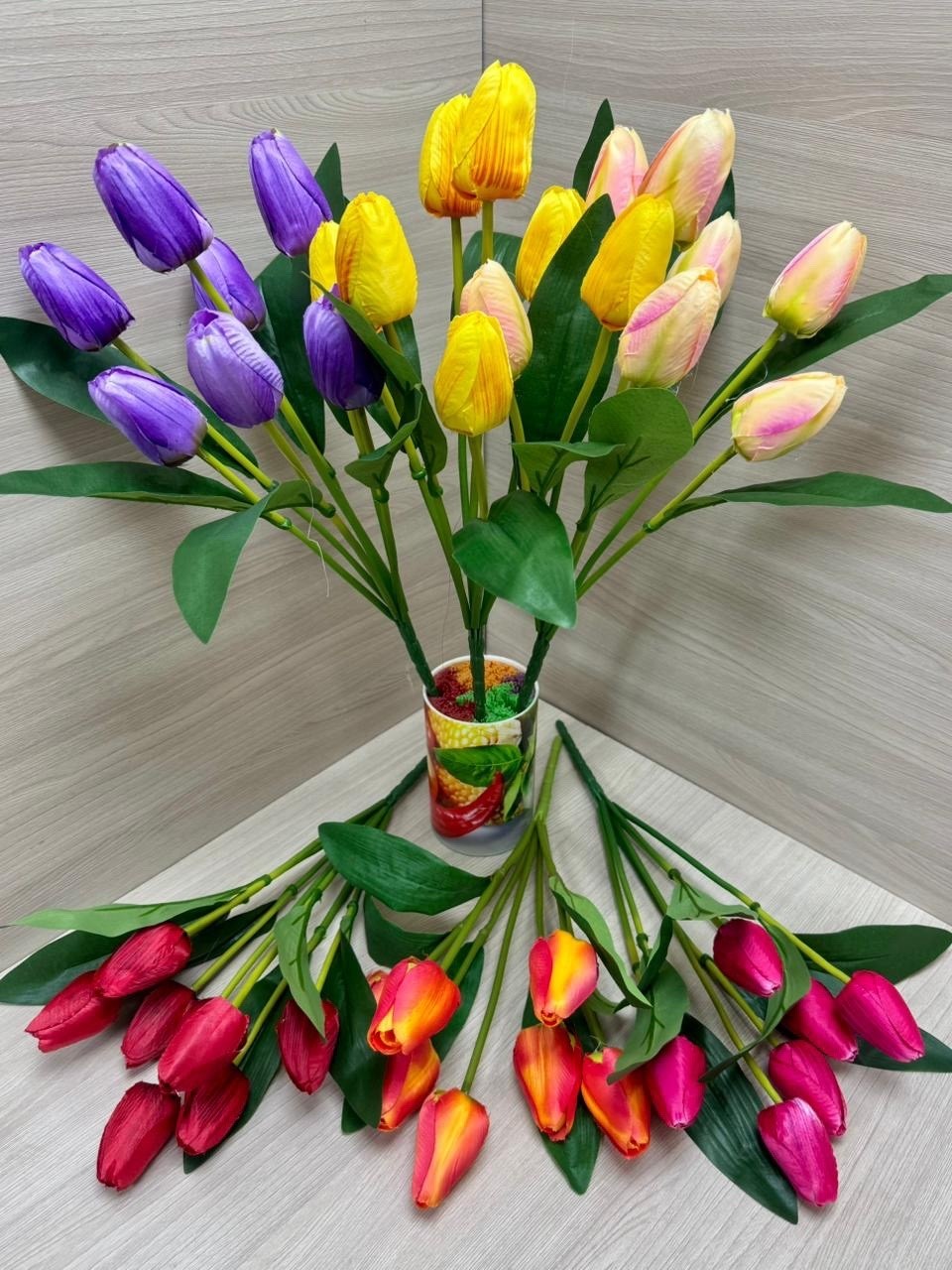 искусственные тюльпаны,цветок искусственный тюльпаны,искусственный букет тюльпанов,тюльпаны искусственные для интерьера,букет тюльпан