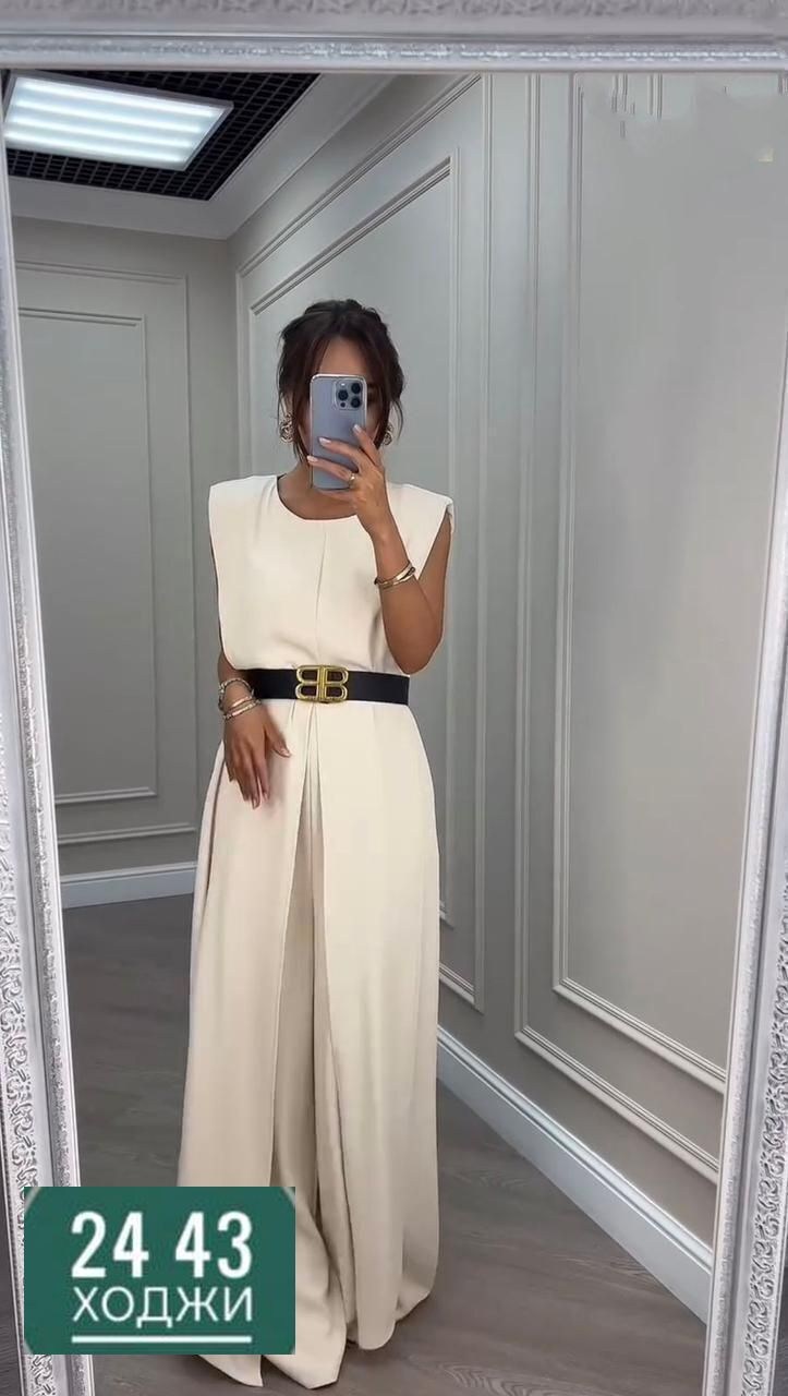 комбинезон женский 48899,элегантные комбинезоны,женские комбинезоны,шикарный комбинезон,женский костюм комбенизон на запах