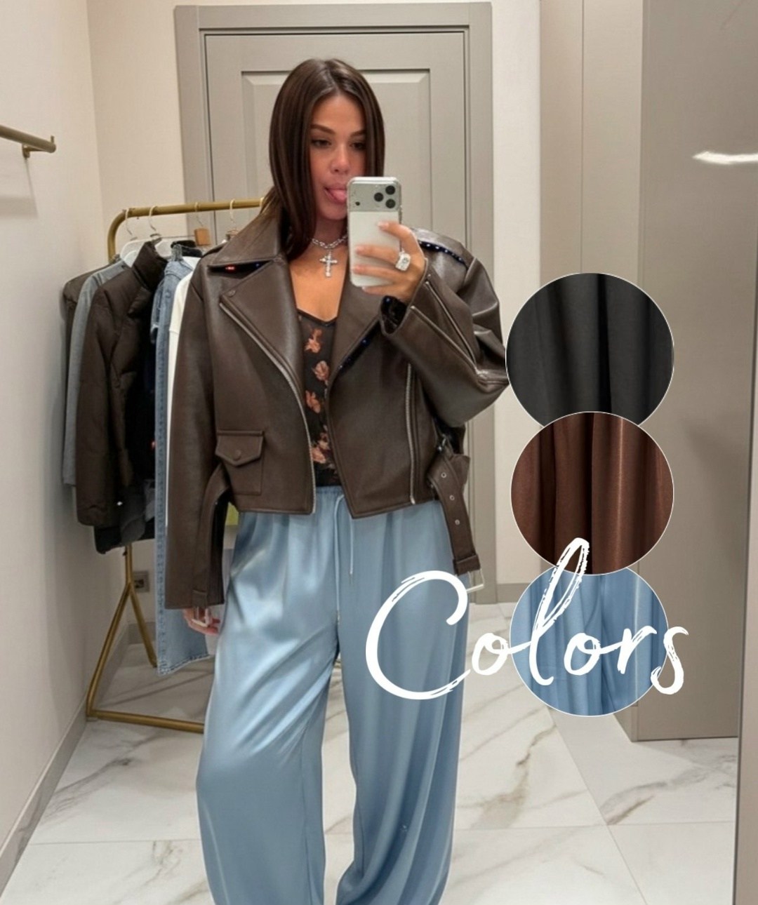 модные образы,стиль и мода,мода модная,кожаная куртка