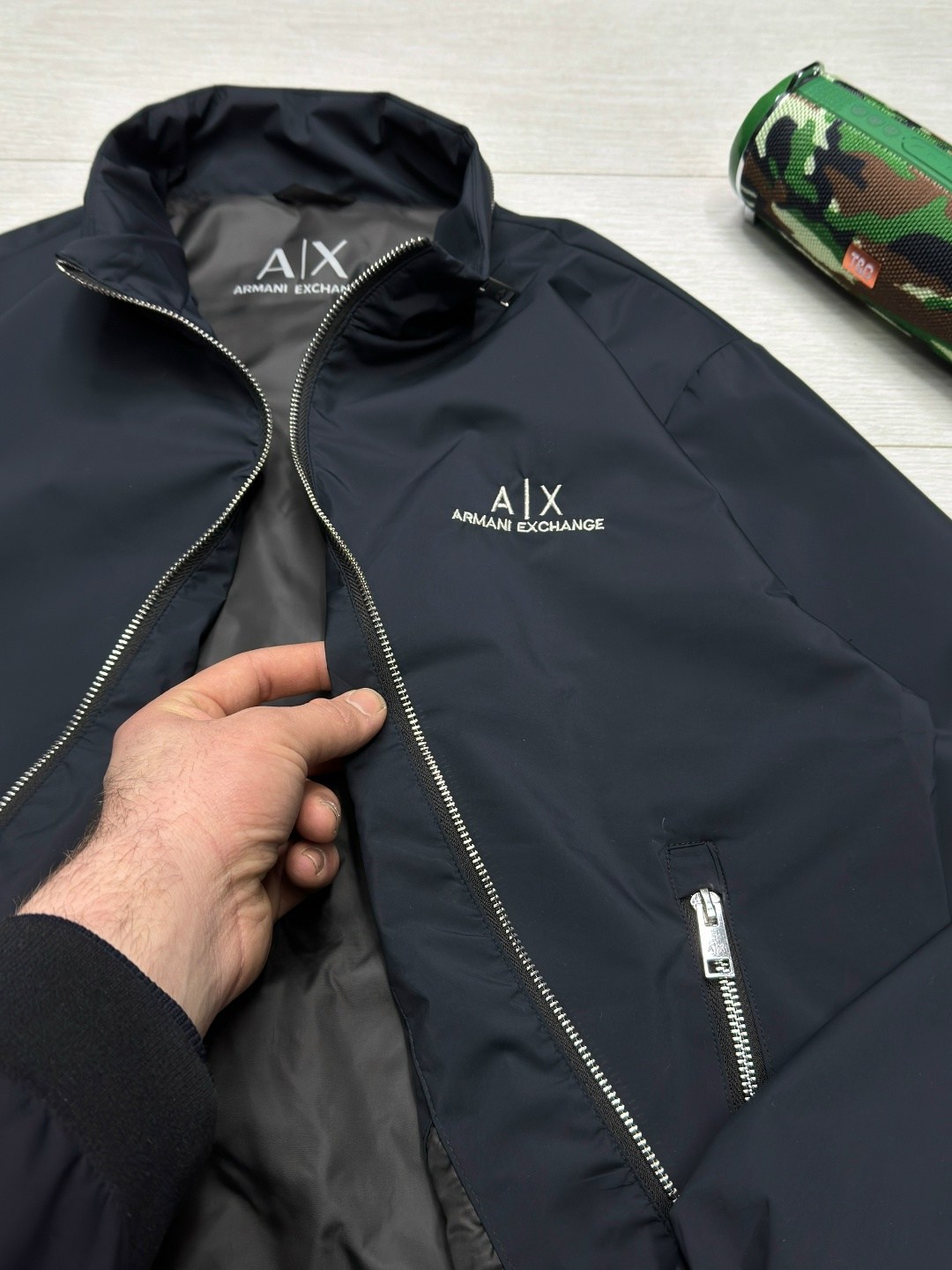 мужская куртка armani exchange,куртка мужская,демисезонная куртка,бомбер мужская куртка,куртка бомбер