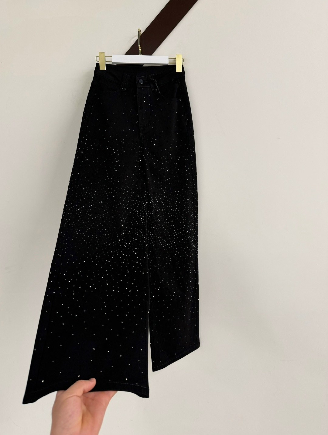 брюки с пайетками,широкие брюки,джинсы со стразами,брюки для девочек,джинсы женские