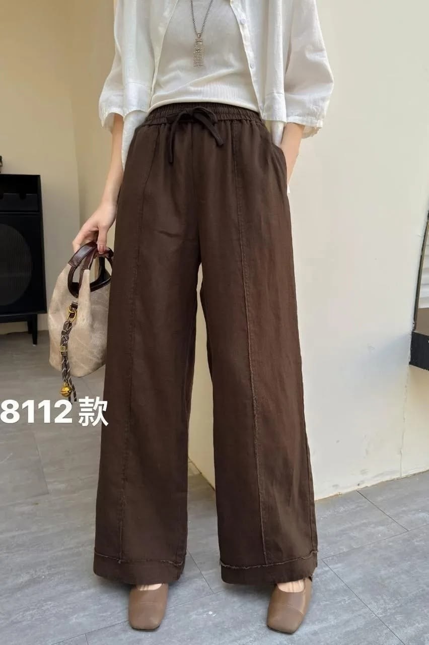 прямые широкие брюки,брюки женские льняные,брюки прямые широкие палаццо,брюки коричневые,брюки женские льняные прямые
