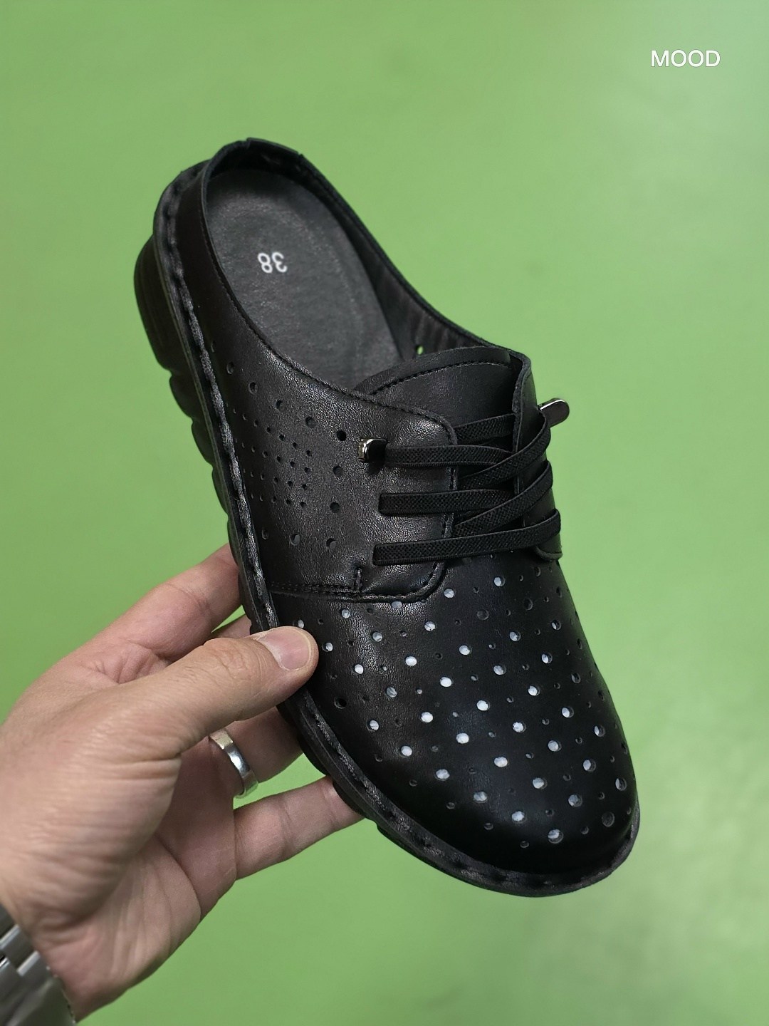 ,сабо с перфорацией,сабо женские, женская,мокасины с перфорацией