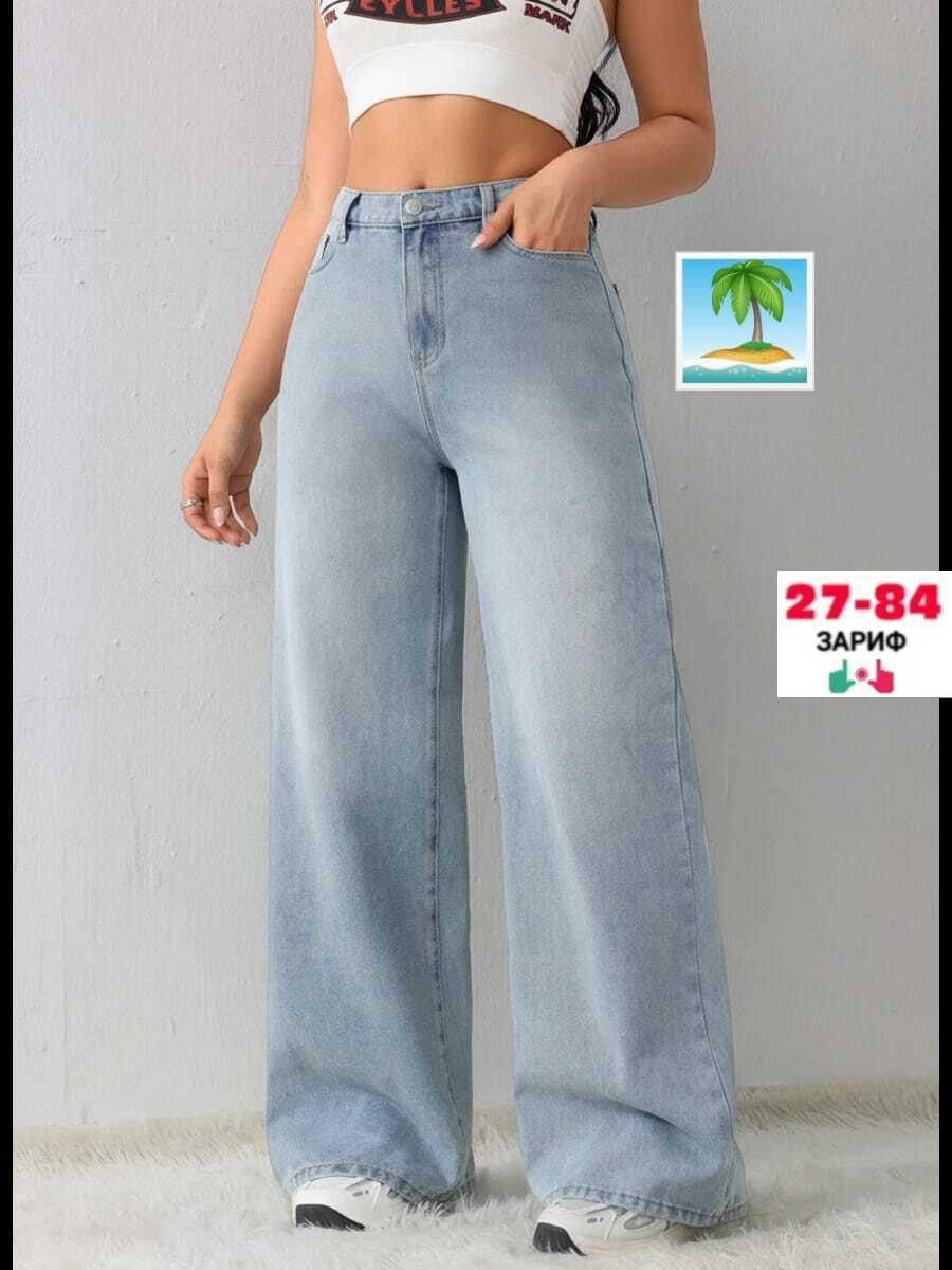 женские джинсы,джинсы женские широкие,широкие джинсы,голубой джинсы широкие трубы клеш,брюки джинсы