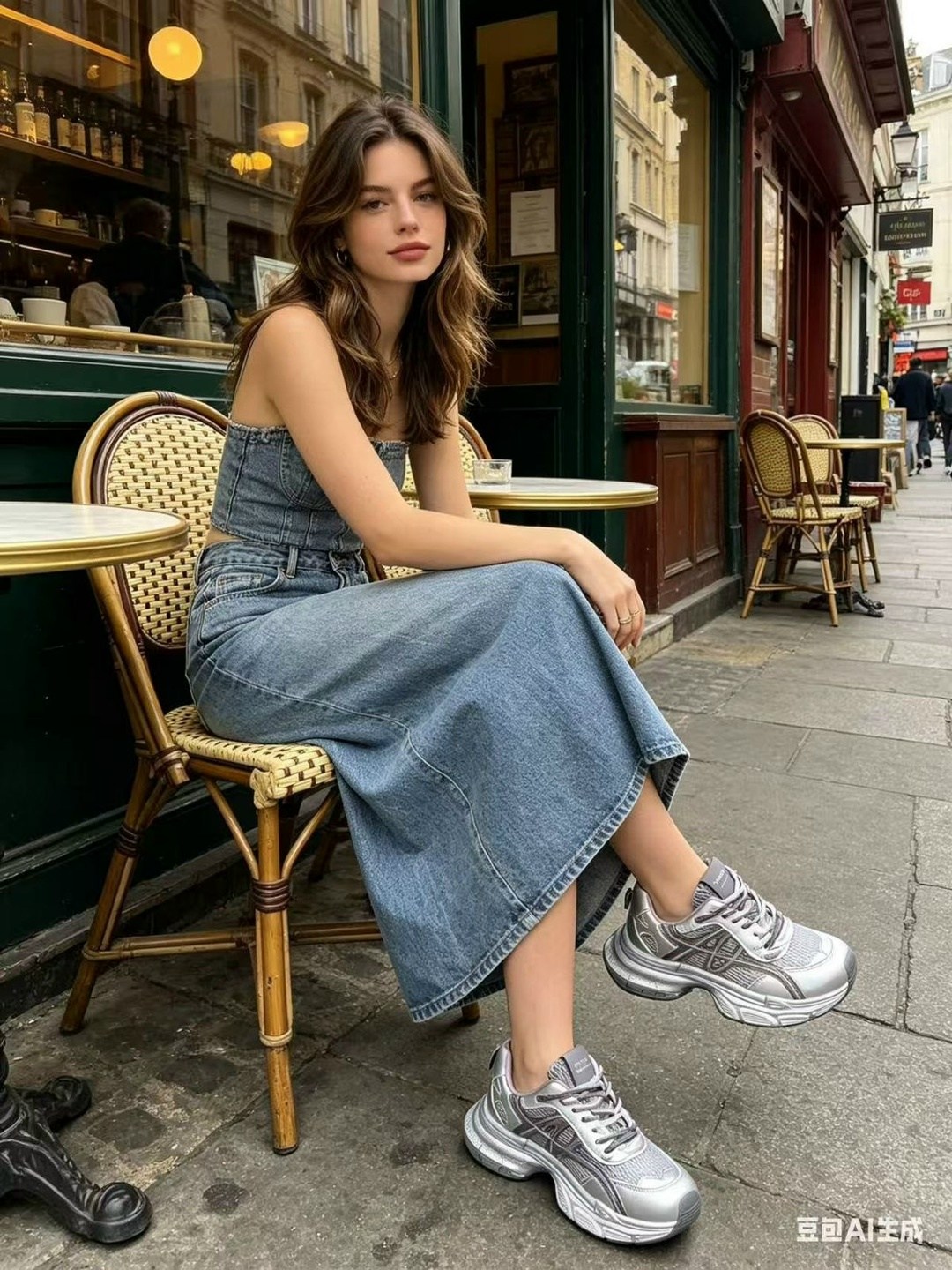 модные образы,мода стиль,кроссовки женскиe,массивные кроссовки