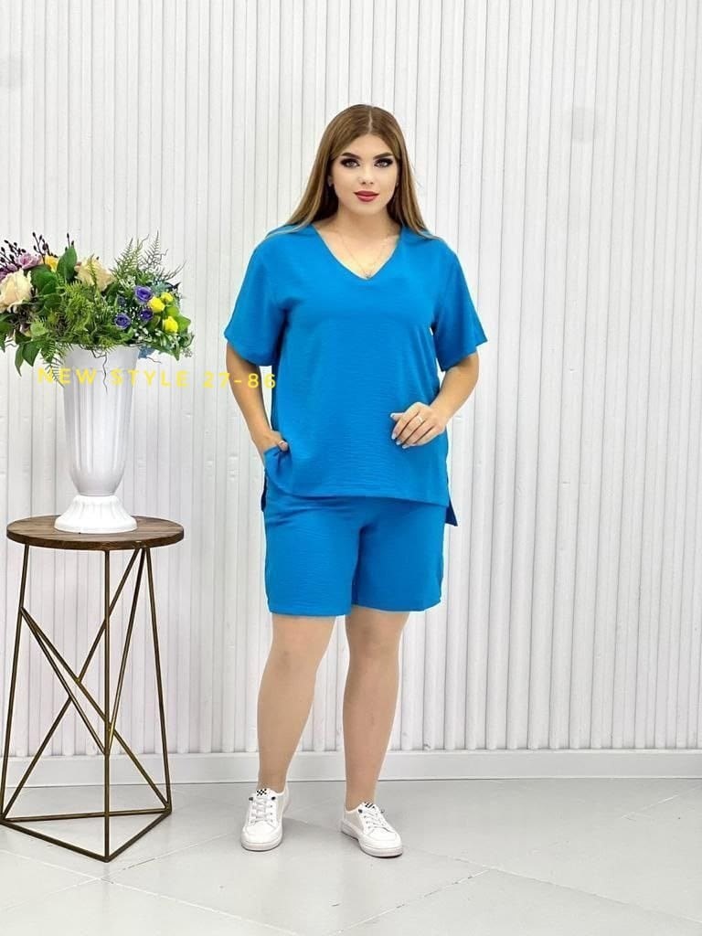 костюм женский,женский костюм с шортами,костюм повседневный, больших размеров,летние костюмы