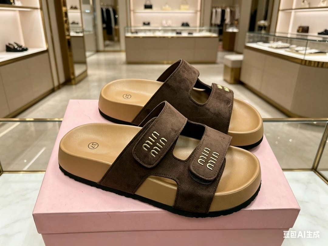 ,шлёпанцы женские,кожаные шлепанцы miu miu,шлепанцы miu miu,женские сандалии