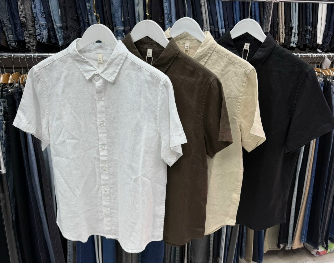 льняная рубашка мужская,льняная рубашка,рубашка мужская,повседневная рубашка,рубашка мужская с коротким рукавом льняная