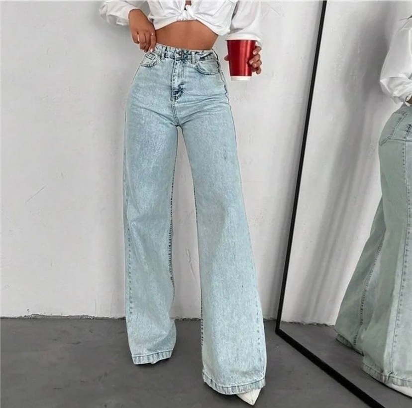 джинсы женские широкие с высокой посадкой,джинсы широкие клёш трубы,джинсы широкие клёш трубы torendo,джинсы широкие прямые трубы с высокой посадкой torendo,женские джинсы с высокой талией