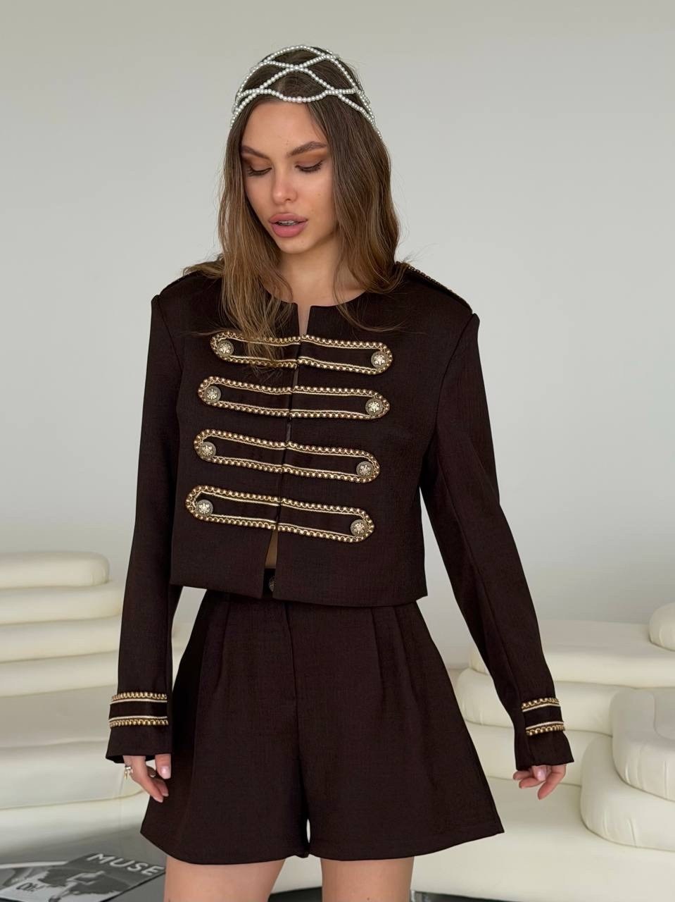 твидовый костюм,твидовый костюм с юбкой,трикотажный костюм женский,костюм пиджак и юбка,жакет