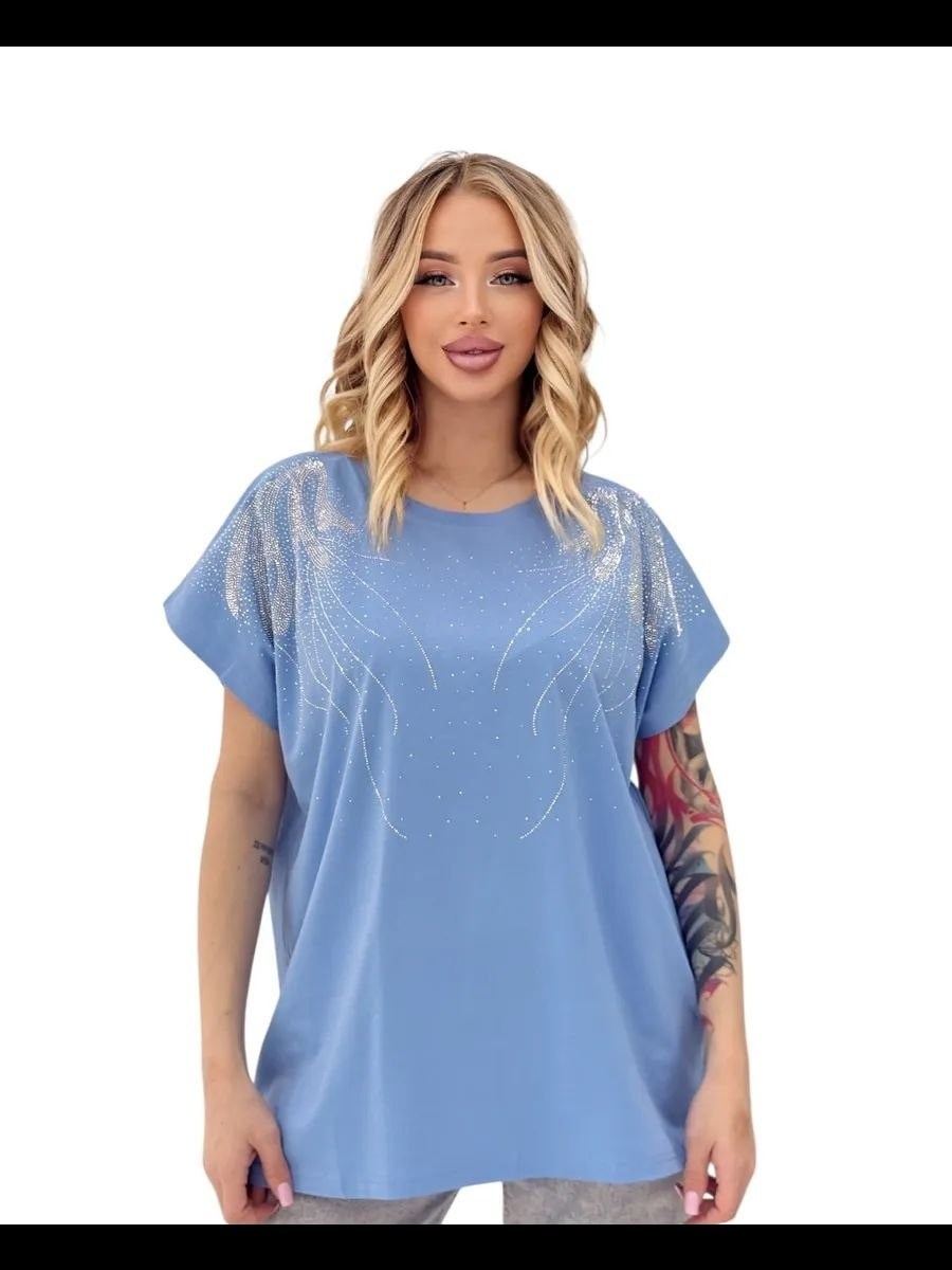 женская футболка со стразами оверсайз emysamy,футболка оверсайз со стразами nikstail 368399355,футболка оверсайз со стразами emysamy 367530243,женская футболка оверсайз со стразами,футболка оверсайз с