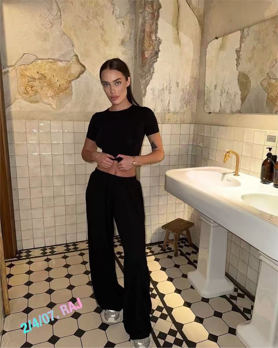 костюм с кроп топом,костюм с брюками,трикотажные костюмы,костюм двойка женский,костюм топ и брюки