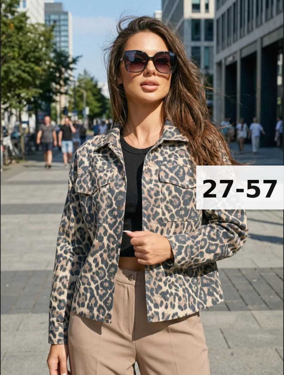 женская джинсовая куртка с леопардовым принтом,леопардовая куртка,повседневная куртка,джинсовая куртка с леопардовым принтом,женская куртка