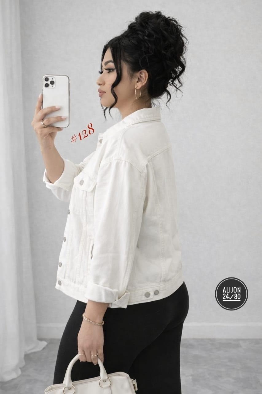 джинсовая куртка белая,женская джинсовая куртка,белая джинсовая куртка lb1w82-02,джинсовая куртка,белая джинсовая куртка женская