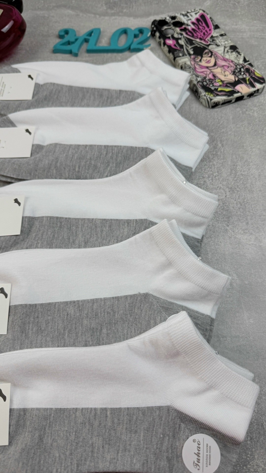 носки женские 10 пар,носки женские,носки женские белые,носки комплект,носки turkan женские 10 пар