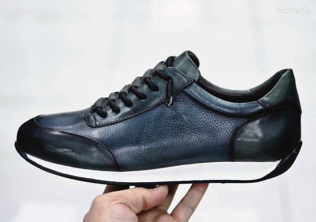 ,мужские кроссовки сантони цум,мужские кроссовки,кроссовки из кожа,мужские кожаная кроссовки