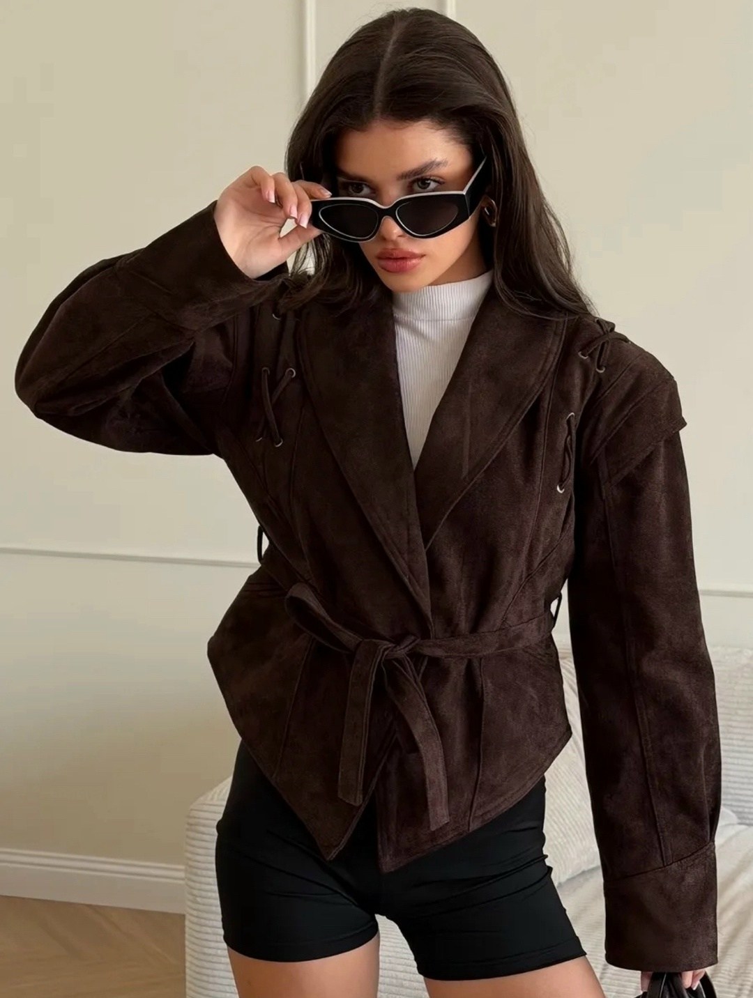 замшевая куртка,куртка замшевая женская,женская куртка из замши шоколад,курточка замшевая,куртка из замши