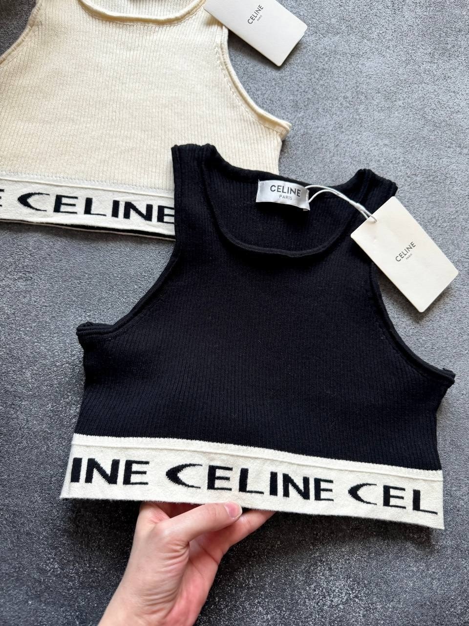 топ celine,женский кроп топ,кроп-топ celine 401723546,топ женский,кроп-топ celine бежевый